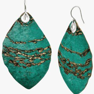 Silpada Emerald Pools Earrings